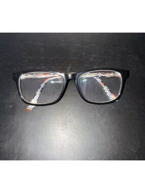 Genevieve Paris Eye Glasses Black Multicolor Inside 54-18-140
